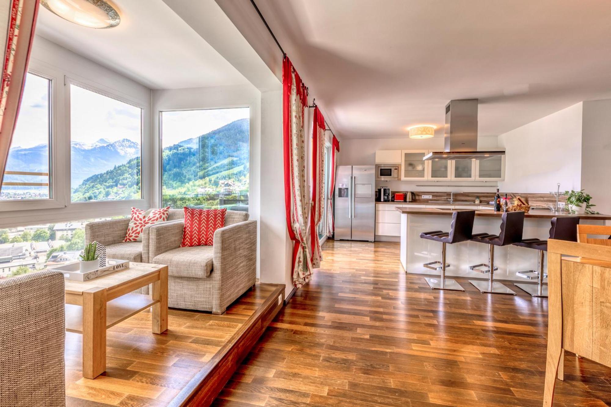 Appartement Eichenhof Top 10 Цел ам Зее Екстериор снимка